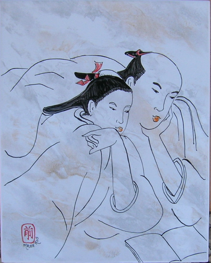 Couple japonais 2-Collection particulière