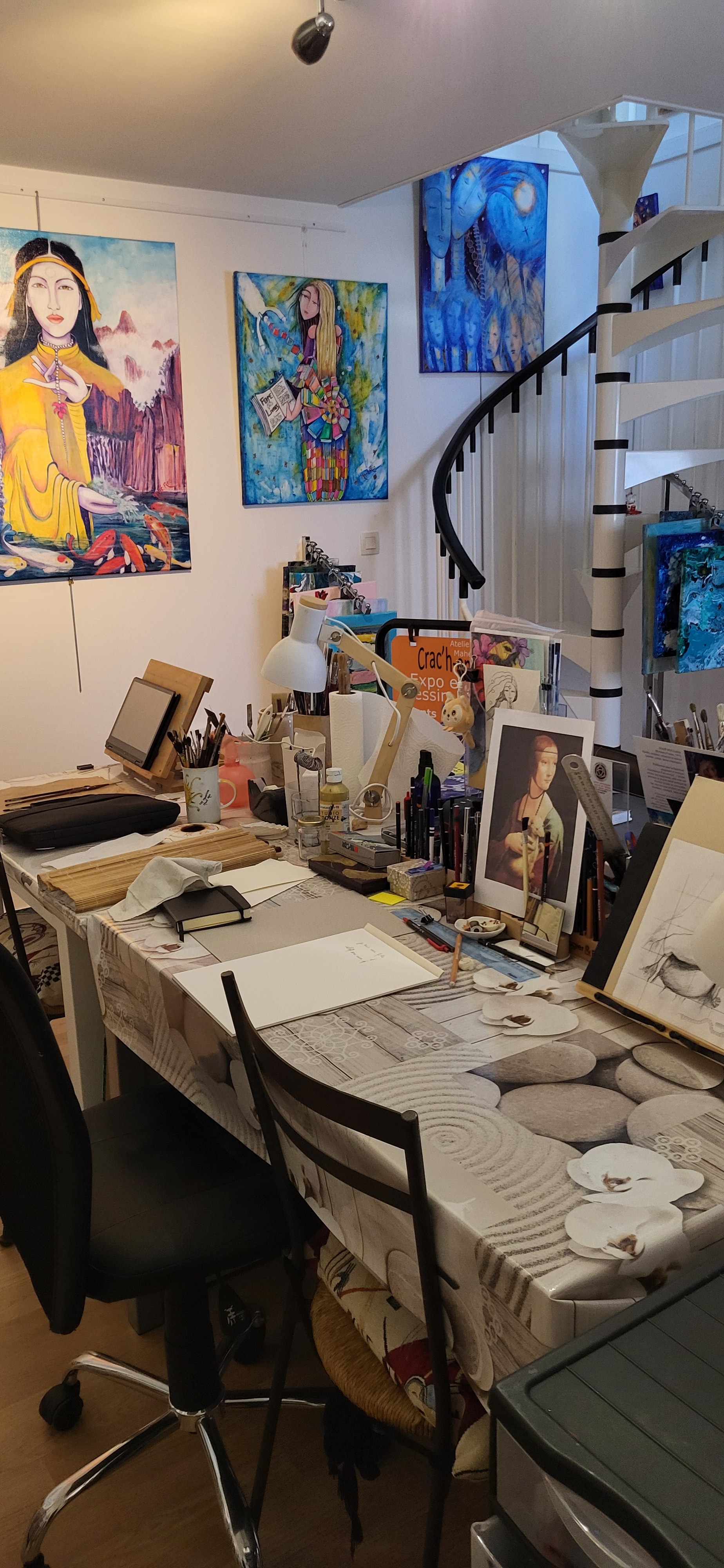 Atelier de Dessin-Peinture Crach-en-ciel